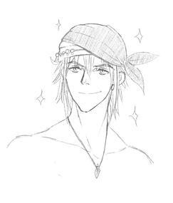 Sketch of Elby by a friend!